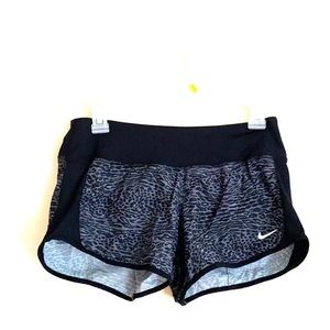 Nike cheetah print shorts